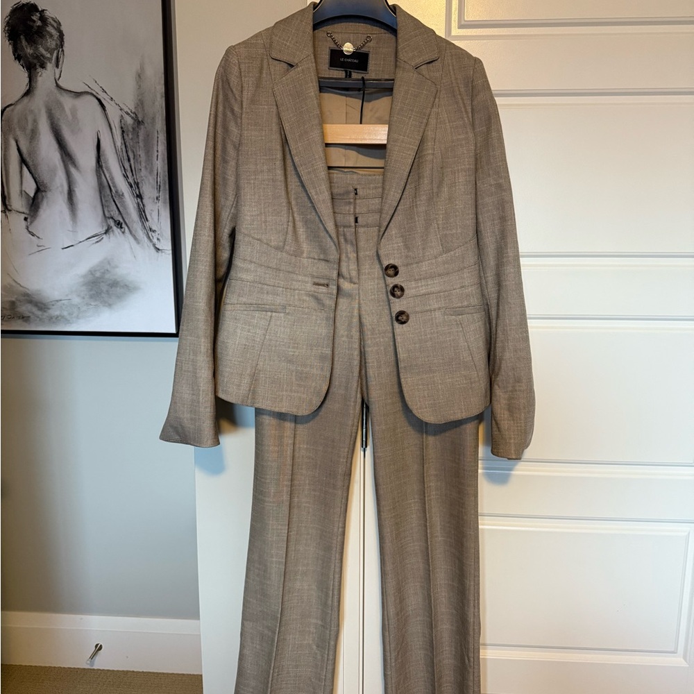 Women’s Classic Tan Suit